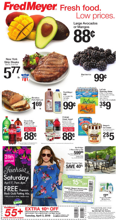 Fred Meyer Thanksgiving Dinner
 Fred Meyer Weekly Coupon Deals 4 1 – 4 10 Lots of Grocery