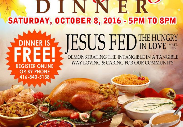 Free Thanksgiving Dinner 2019
 FREE PRAYER BREAKFAST & FREE MUNITY THANKSGIVING DINNER