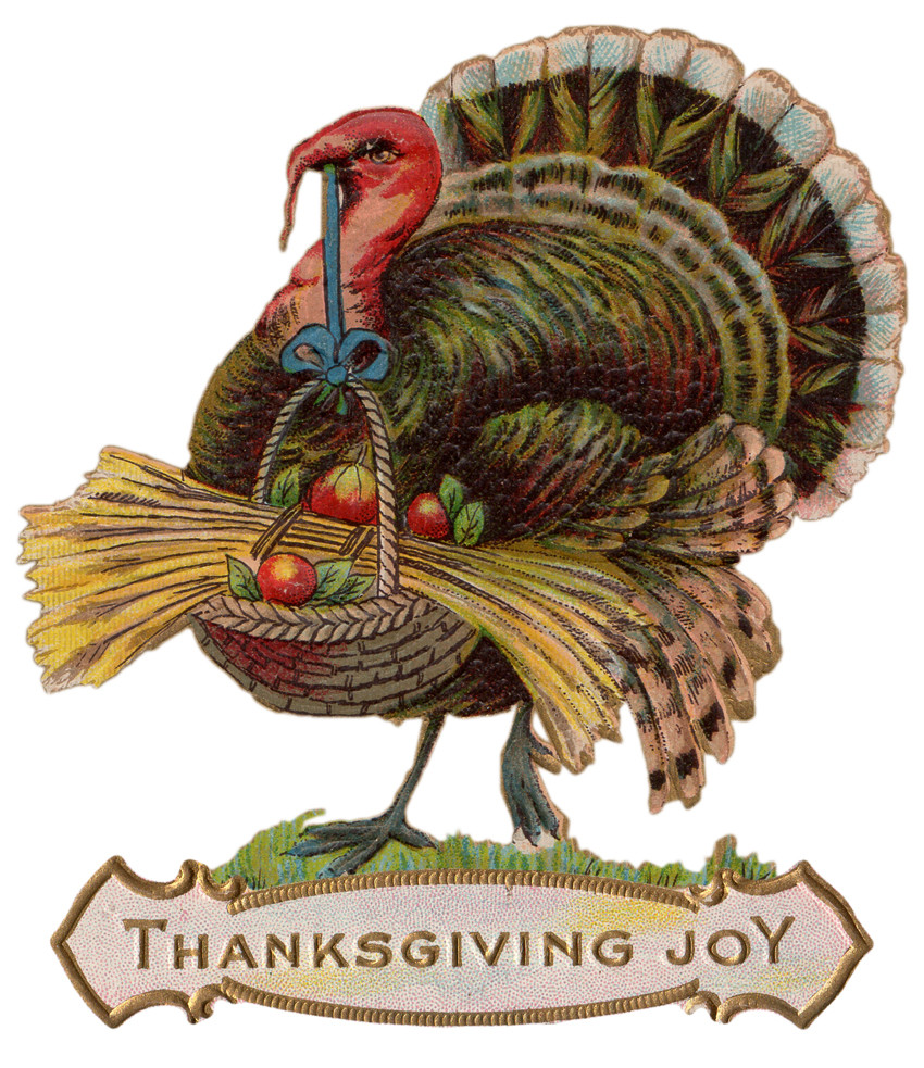 Free Turkey For Thanksgiving
 Vintage Thanksgiving Postcards Free Digital Downloads