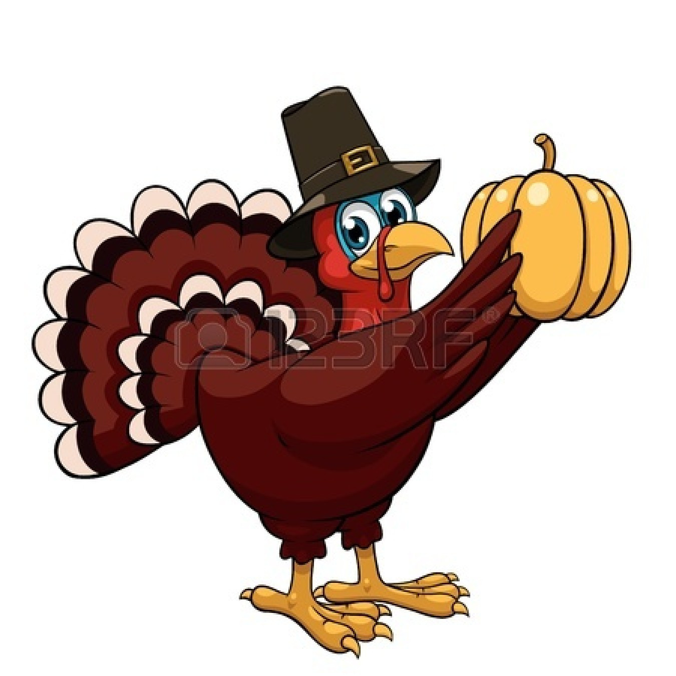 Free Turkey For Thanksgiving
 Happy Thanksgiving Turkey Clipart Black And White