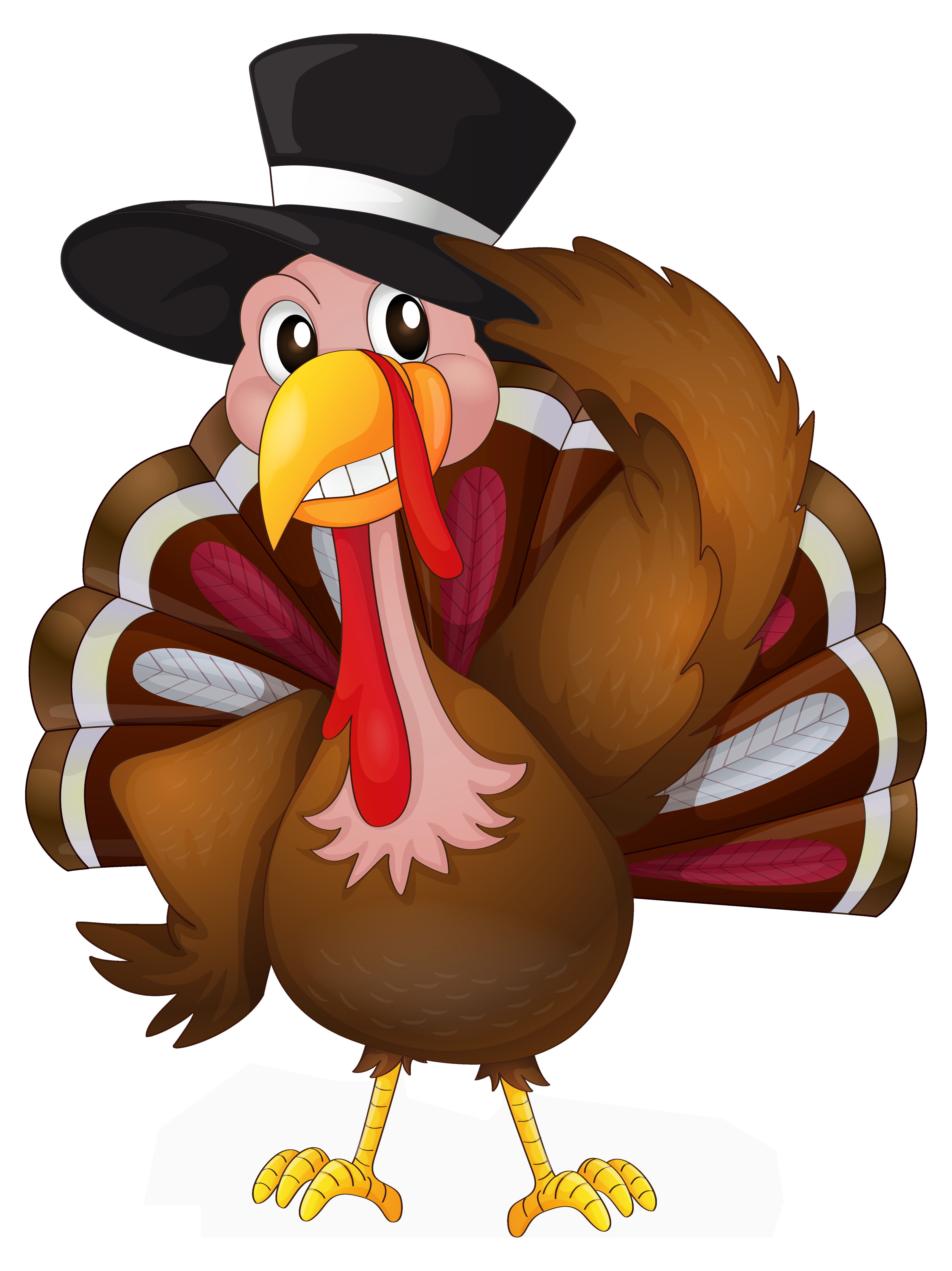 Free Turkey For Thanksgiving
 Turkey clipart png transparent Pencil and in color