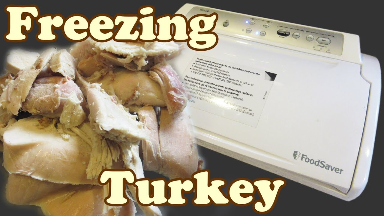 Freezing Thanksgiving Leftovers
 Thanksgiving Day Leftover Turkey Breast Freezing Freeze