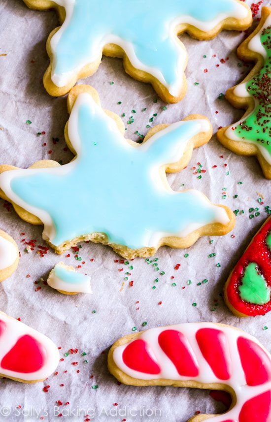 Frosting For Christmas Cutout Cookies
 Holiday Cut Out Sugar Cookies with Easy Icing Sallys