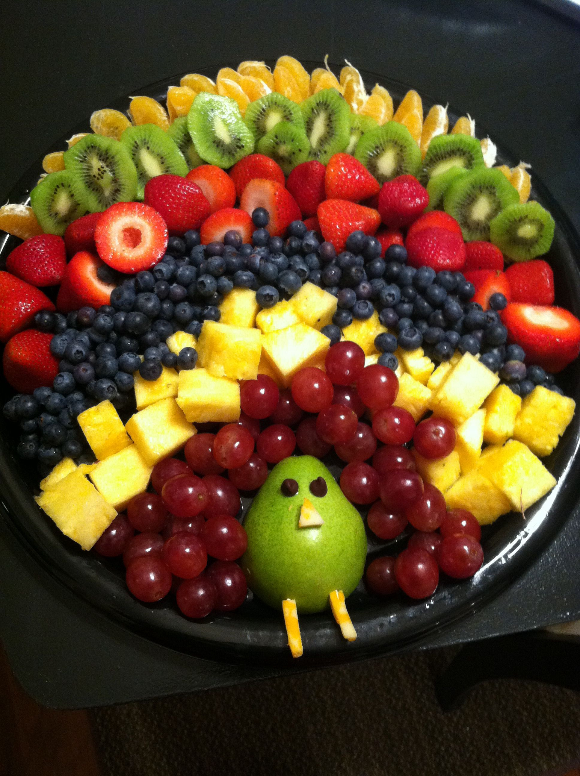 Fruit Salads Thanksgiving
 Fruit tray for thanksgiving morning
