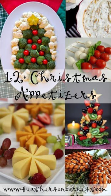 Fun Christmas Appetizers
 Christmas party food Christmas parties and Parties food