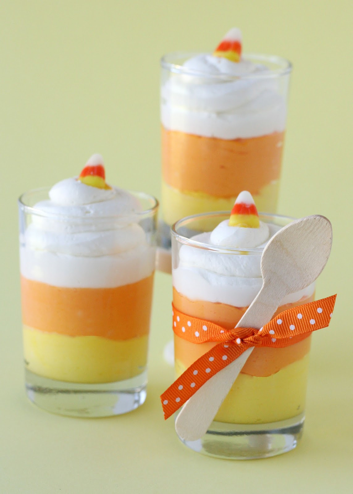 Fun Fall Desserts
 Candy Corn Cheesecake Mousse – Glorious Treats