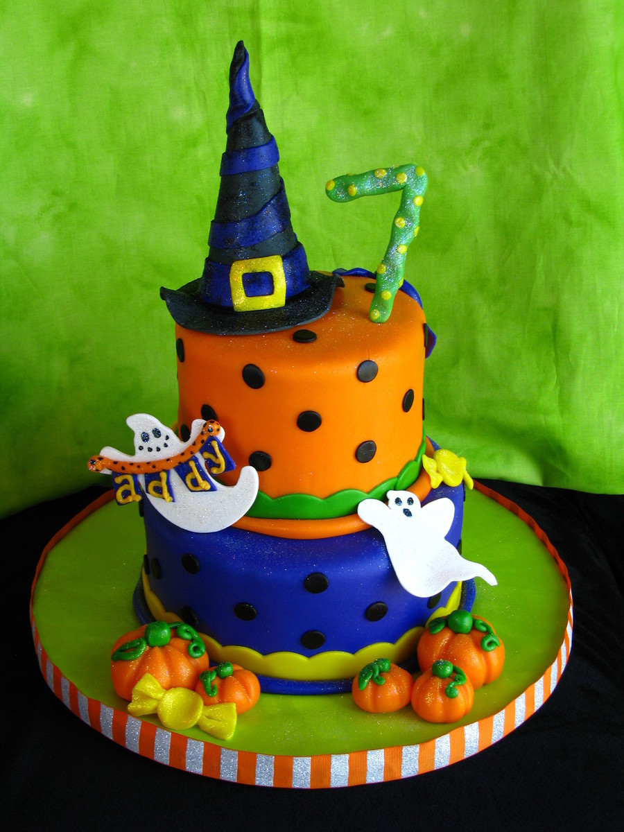 Fun Halloween Cakes
 Halloween Birthday Cake CakeCentral