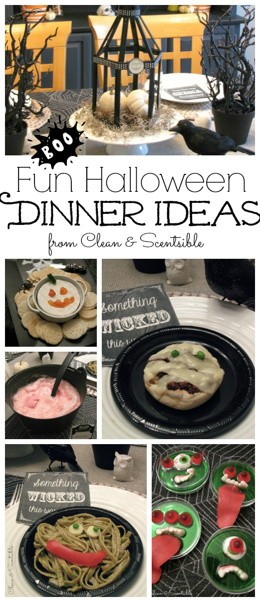 Fun Halloween Dinners
 Fun Halloween Dinner Ideas