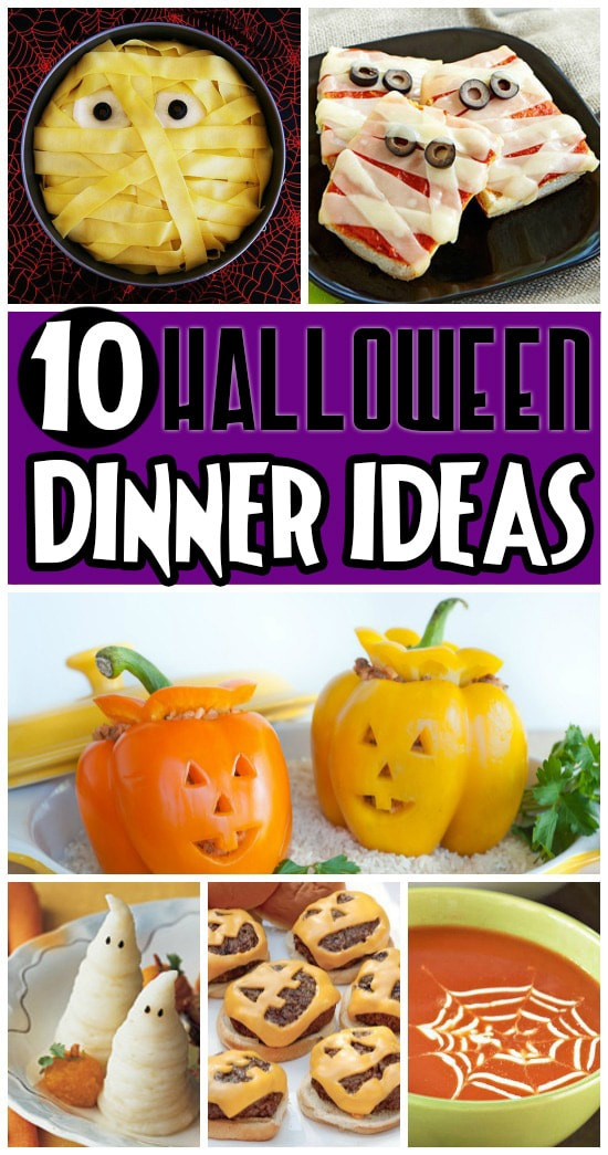 Fun Halloween Dinners
 50 FUN Halloween Foods Halloween Themed Food for Every Meal