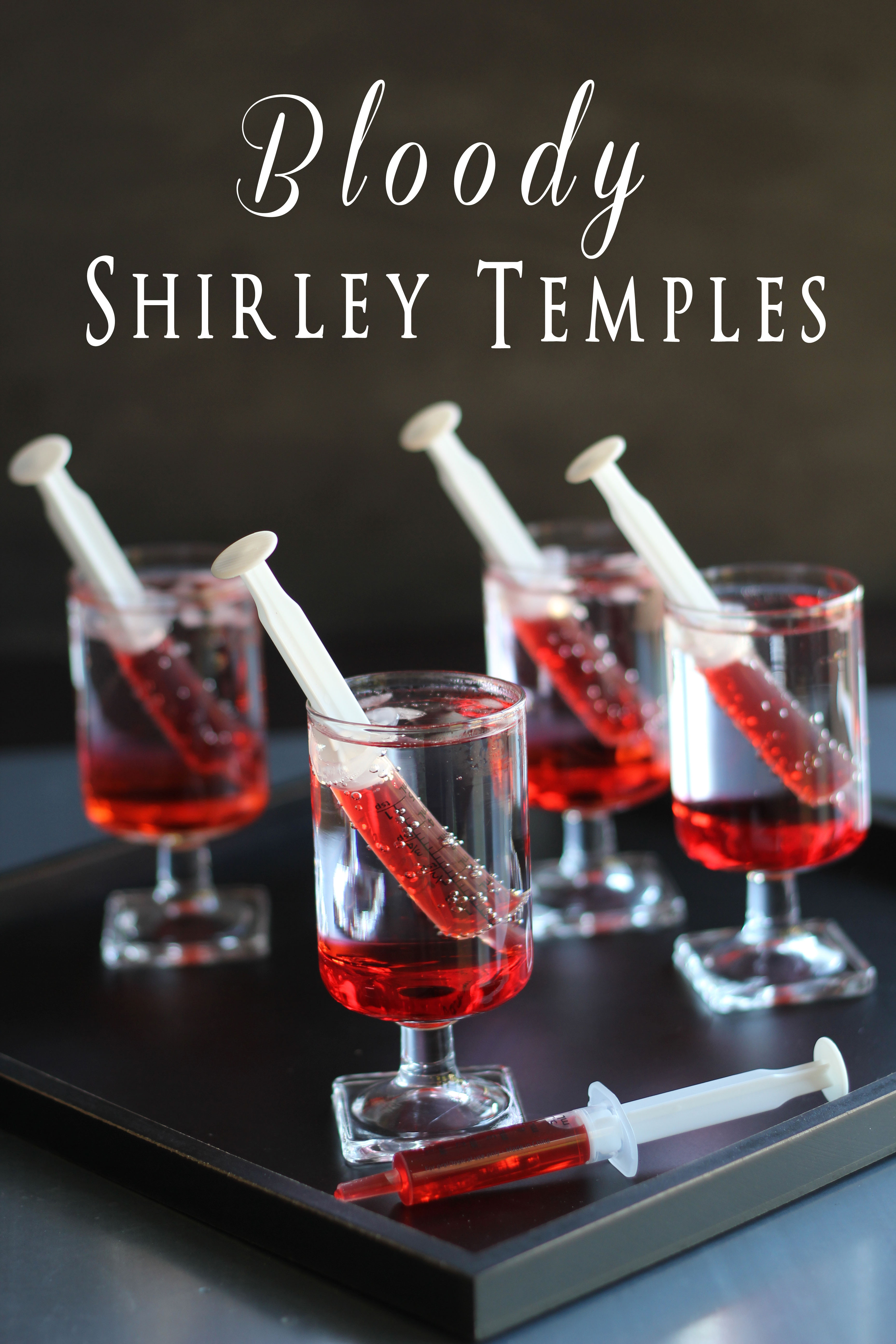 Fun Halloween Drinks Alcohol
 Bloody Shirley Temples TGIF This Grandma is Fun