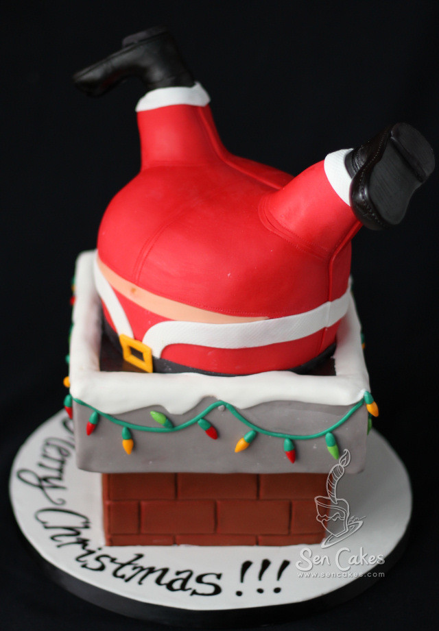 Funny Christmas Cakes
 Unique Art Christmas Cake Ideas [P2] – Easy Home Bakery