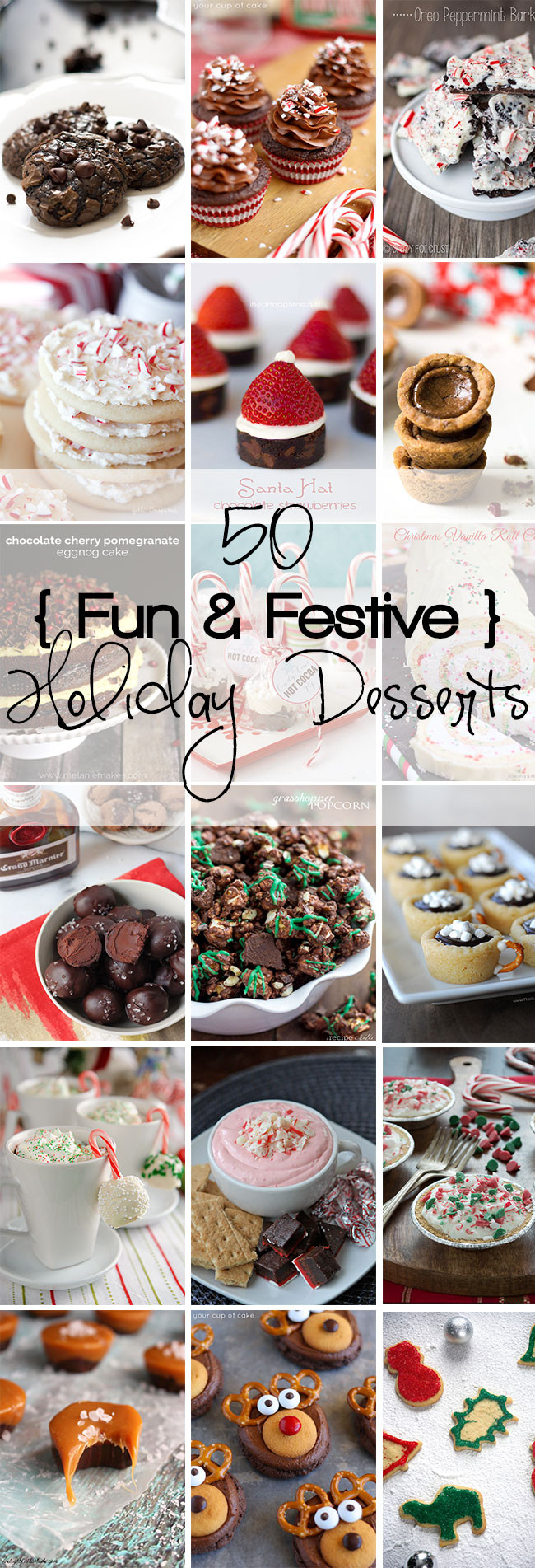 Funny Christmas Desserts
 50 Fun & Festive Holiday Desserts