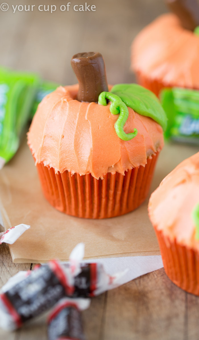 Funny Halloween Cupcakes
 Pumpkin Patch Cupcakes Your Cup of Cake