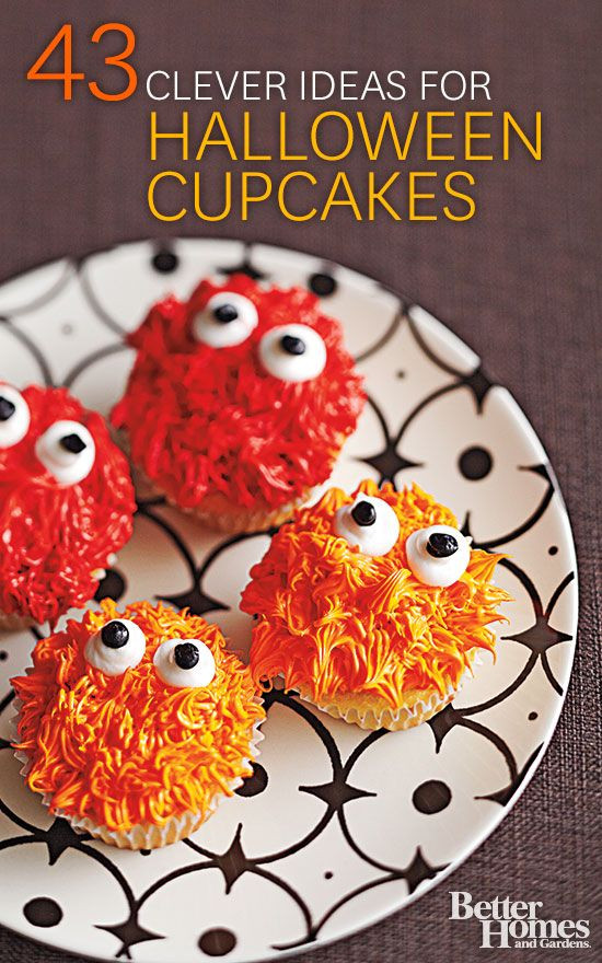 Funny Halloween Cupcakes
 Wickedly Fun Halloween Cupcakes