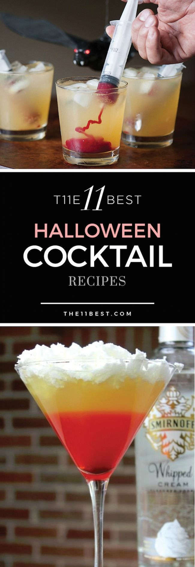 Funny Halloween Drinks
 Best 25 Halloween cocktails ideas on Pinterest