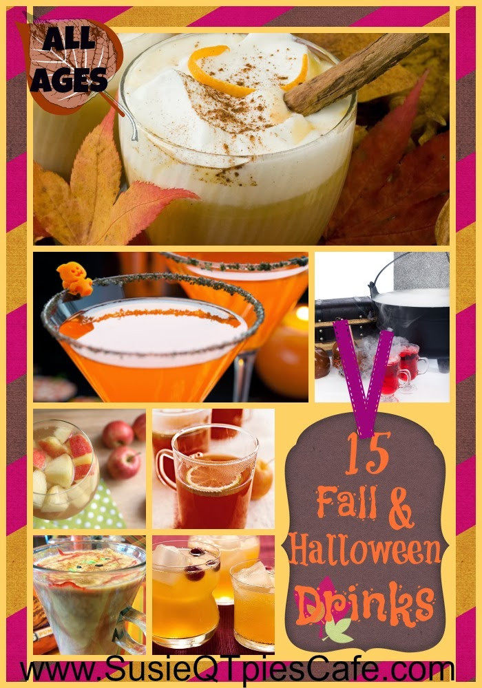 Funny Halloween Drinks
 SusieQTpies Cafe 15 Fun Festive Fall and Halloween Party