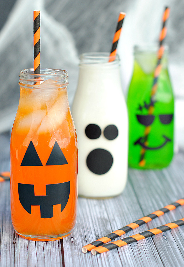 Funny Halloween Drinks
 Halloween Drinks for Kids Crazy Little Projects