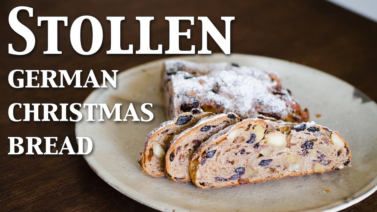 German Christmas Bread Stollen Recipe
 Stollen german christmas bread vegan ☆ シュトレン