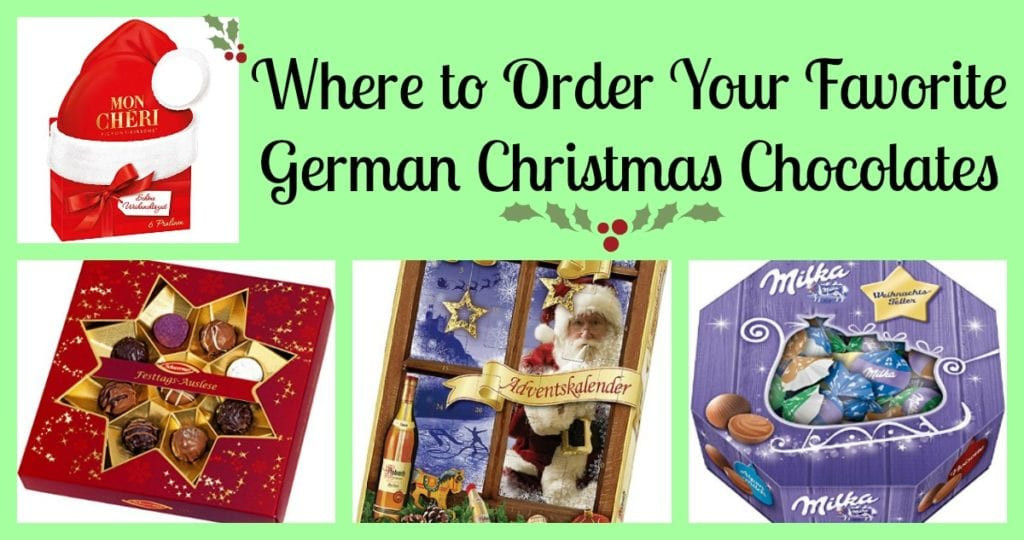 German Christmas Candy
 Where to Order Your Favorite German Christmas Chocolates