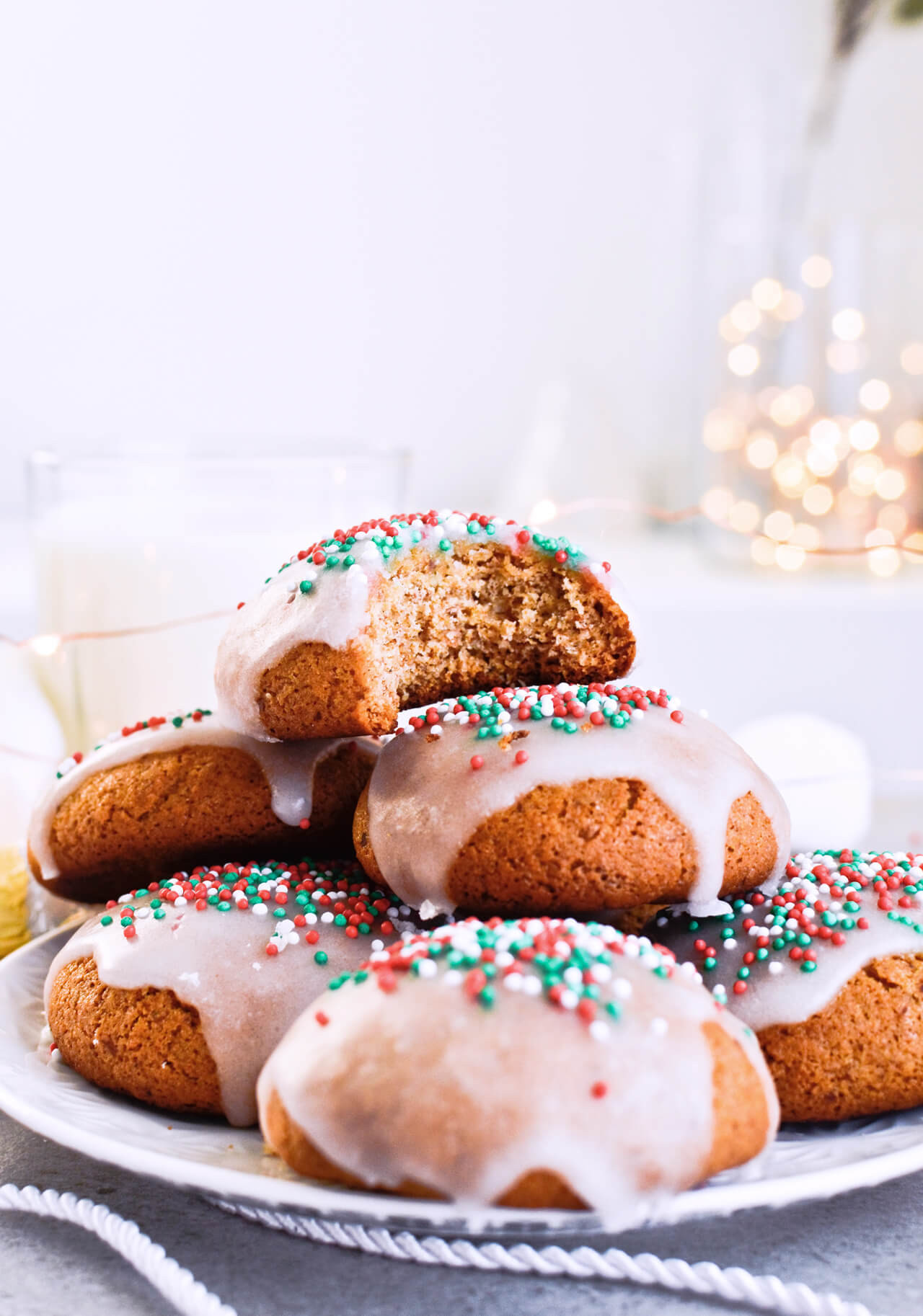 German Christmas Cookies Lebkuchen
 Sugar glazed lebkuchen German Christmas cookies Mitzy