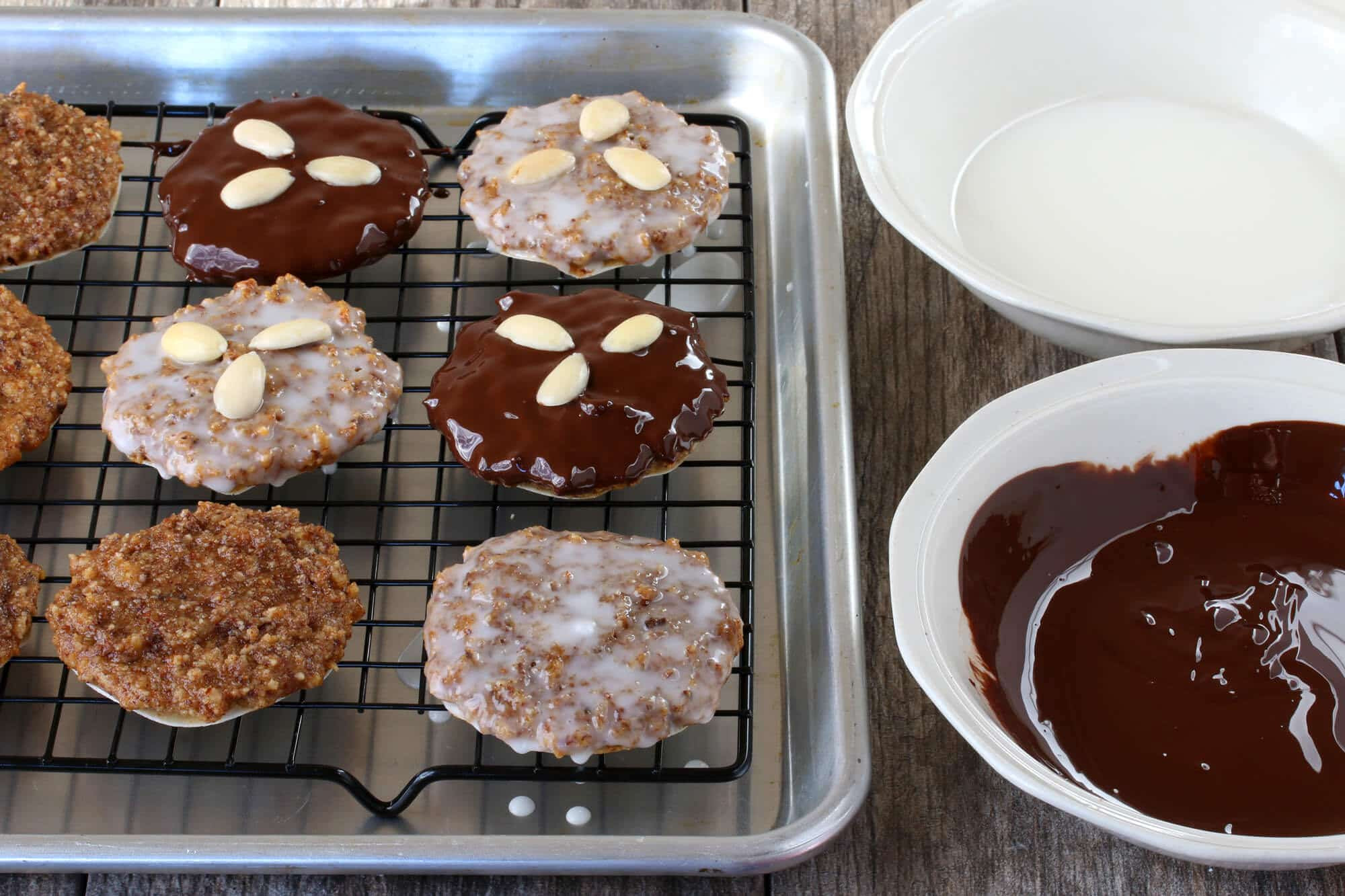 German Christmas Cookies Lebkuchen
 Traditional Nürnberger Elisenlebkuchen German Lebkuchen