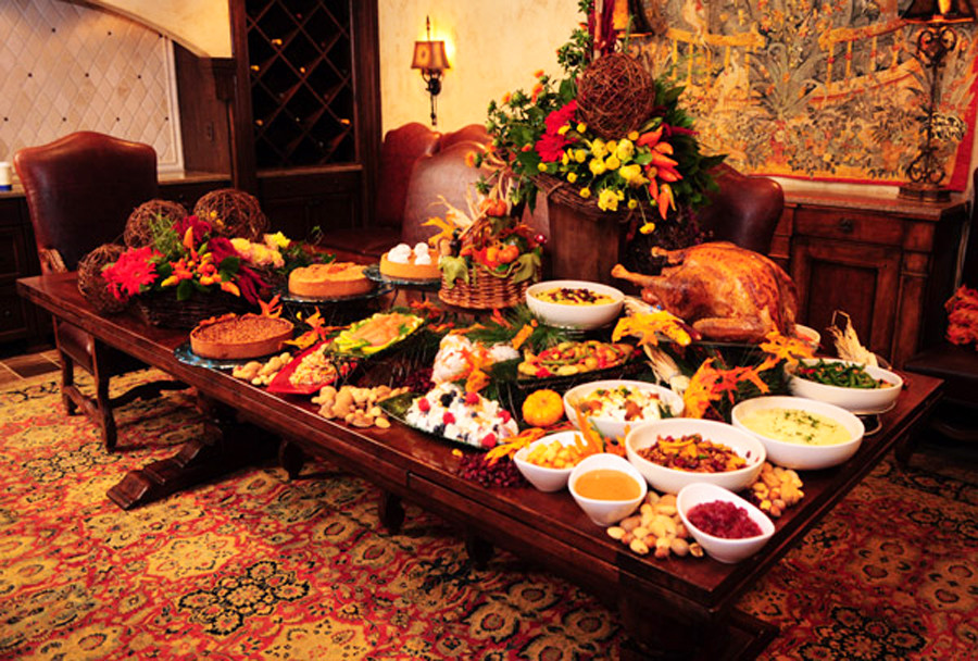 Giant Thanksgiving Dinners
 The English Corner