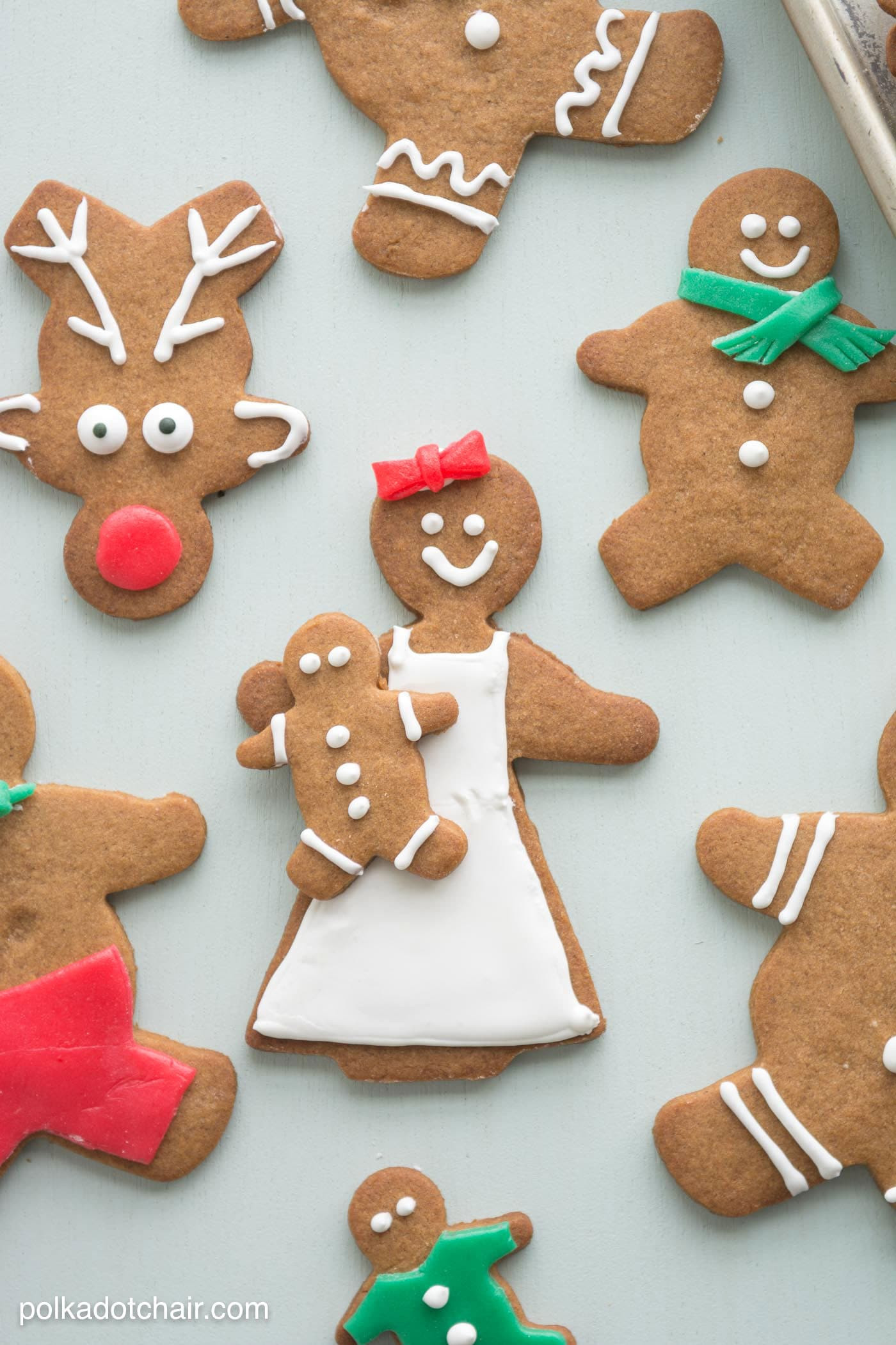 Ginger Bread Christmas Cookies
 Gingerbread Cookie Decorating Ideas The Polka Dot Chair