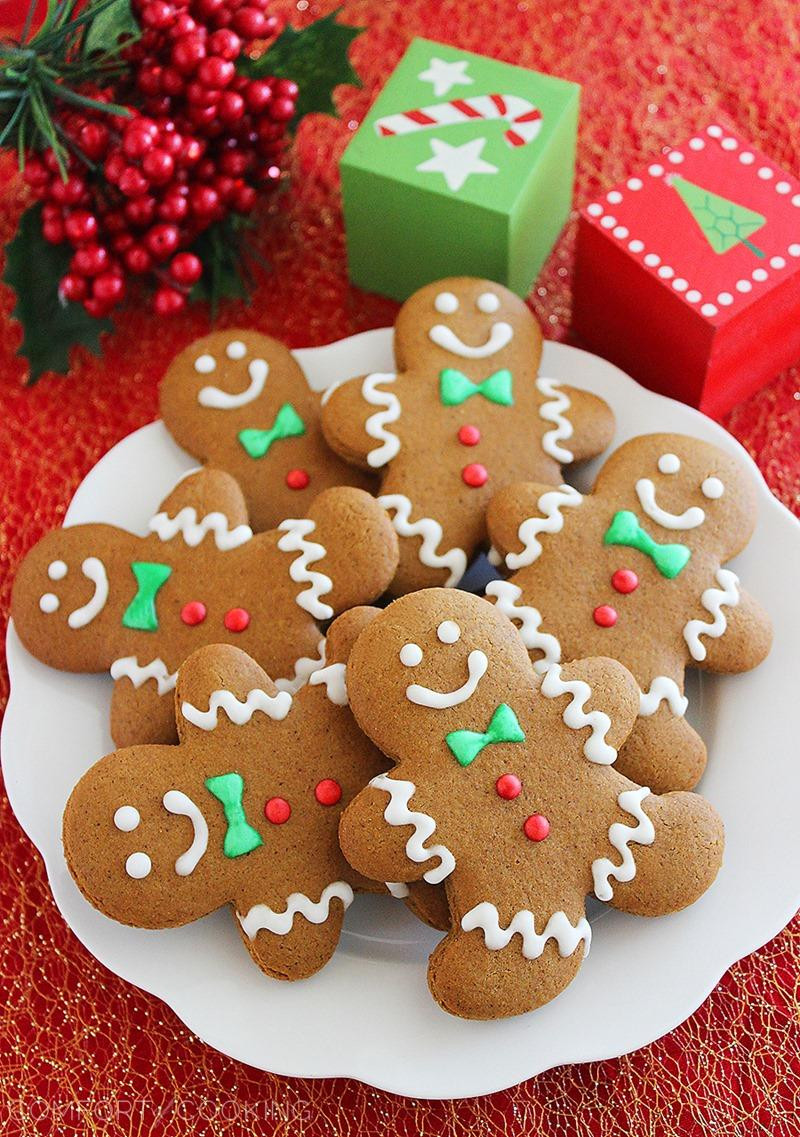 Ginger Bread Christmas Cookies
 Spiced Gingerbread Man Cookies