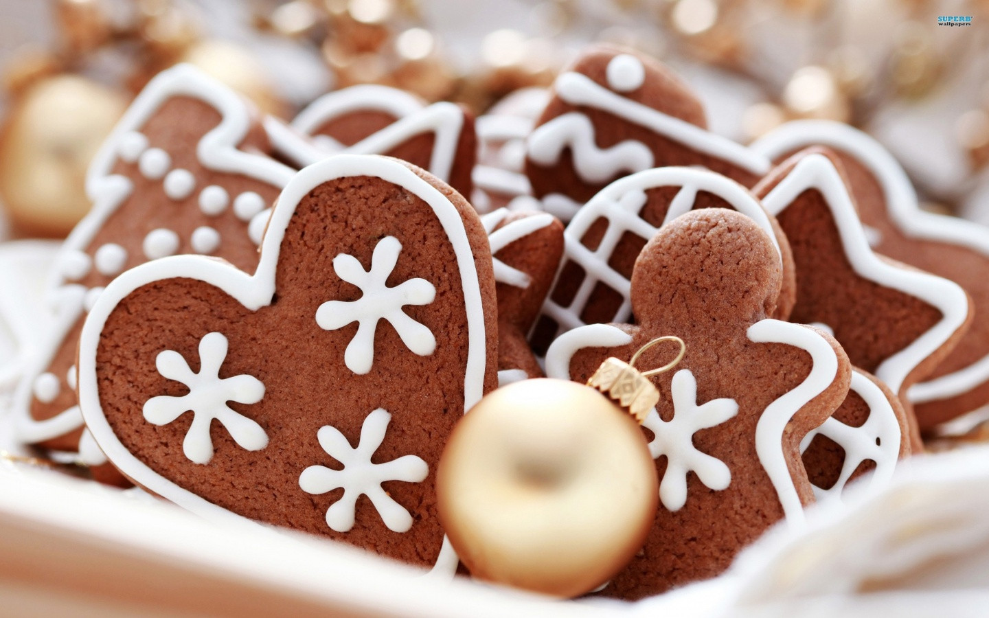 Ginger Bread Christmas Cookies
 21 Stunningly Beautiful Christmas Desktop Wallpapers