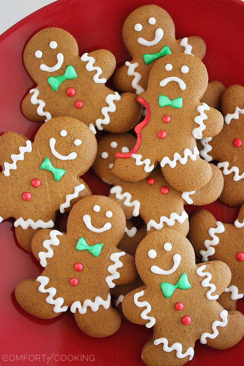 Ginger Bread Christmas Cookies
 Spiced Gingerbread Man Cookies