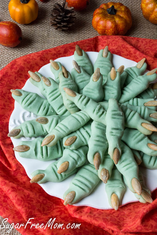 Gluten Free Halloween Cookies
 Halloween Witches’ Finger Cookies Gluten & Sugar Free