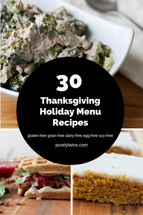 Gluten Free Thanksgiving Menu
 30 Thanksgiving Menu Recipes