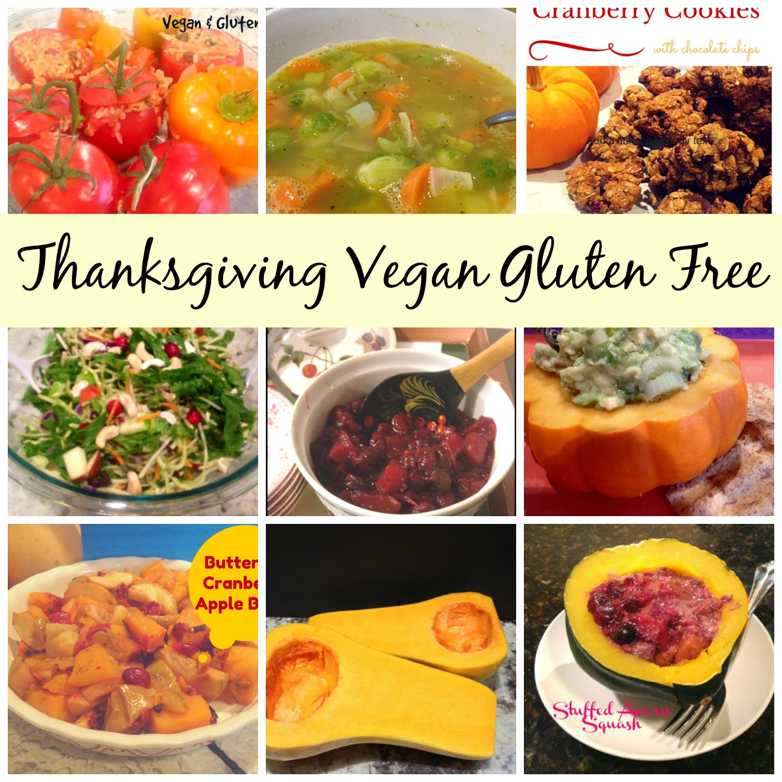 Gluten Free Vegan Thanksgiving
 Gluten Free A Z Healthy Vegan Thanksgiving Sides