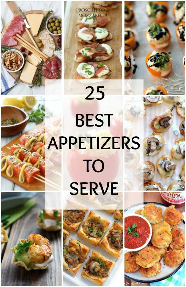 Good Appetizers For Christmas Party
 25 BEST Appetizers to Serve for Holiday Party Entertaining