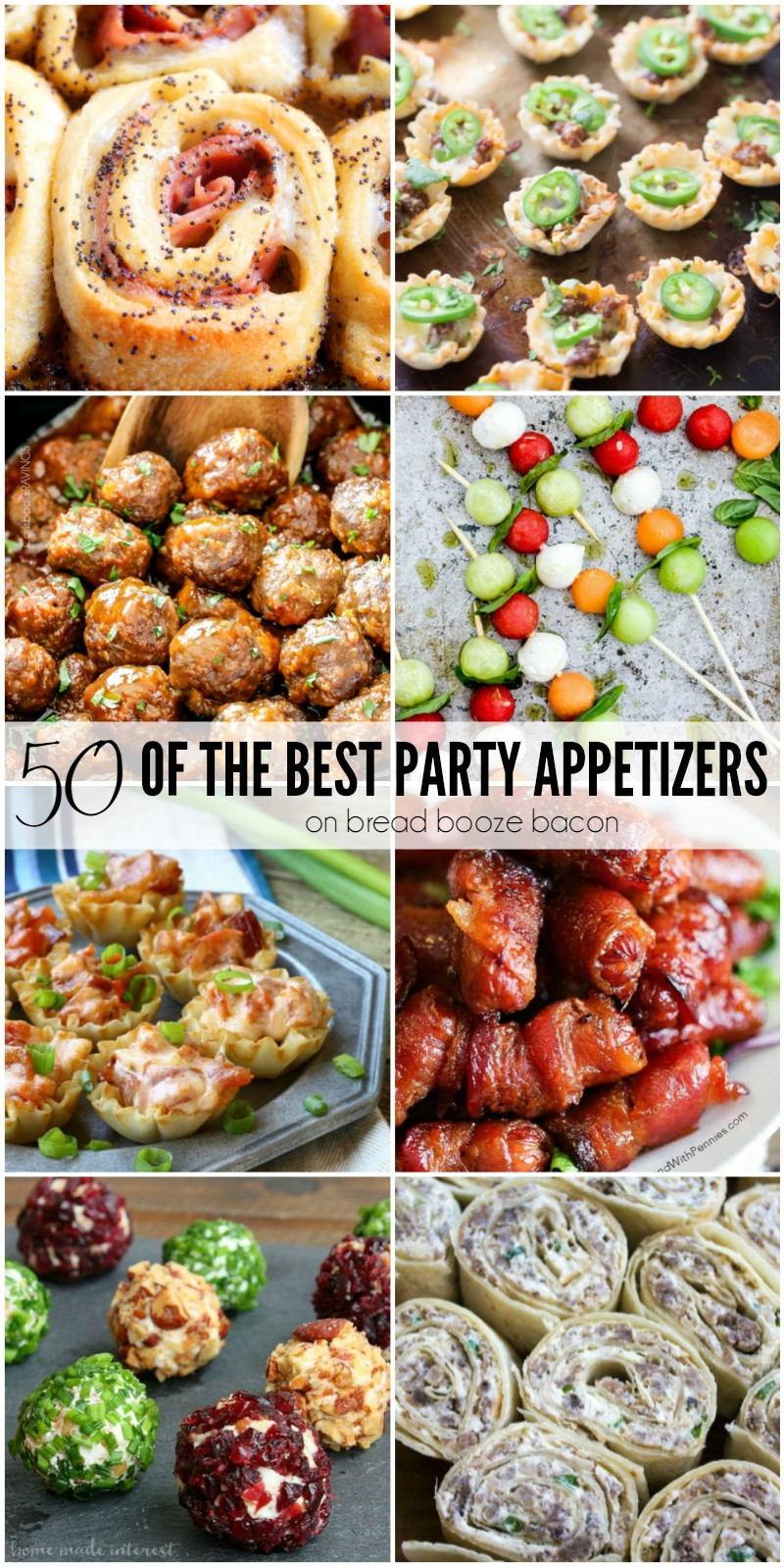 Good Appetizers For Christmas Party
 50 of the Best Party Appetizers • Bread Booze Bacon