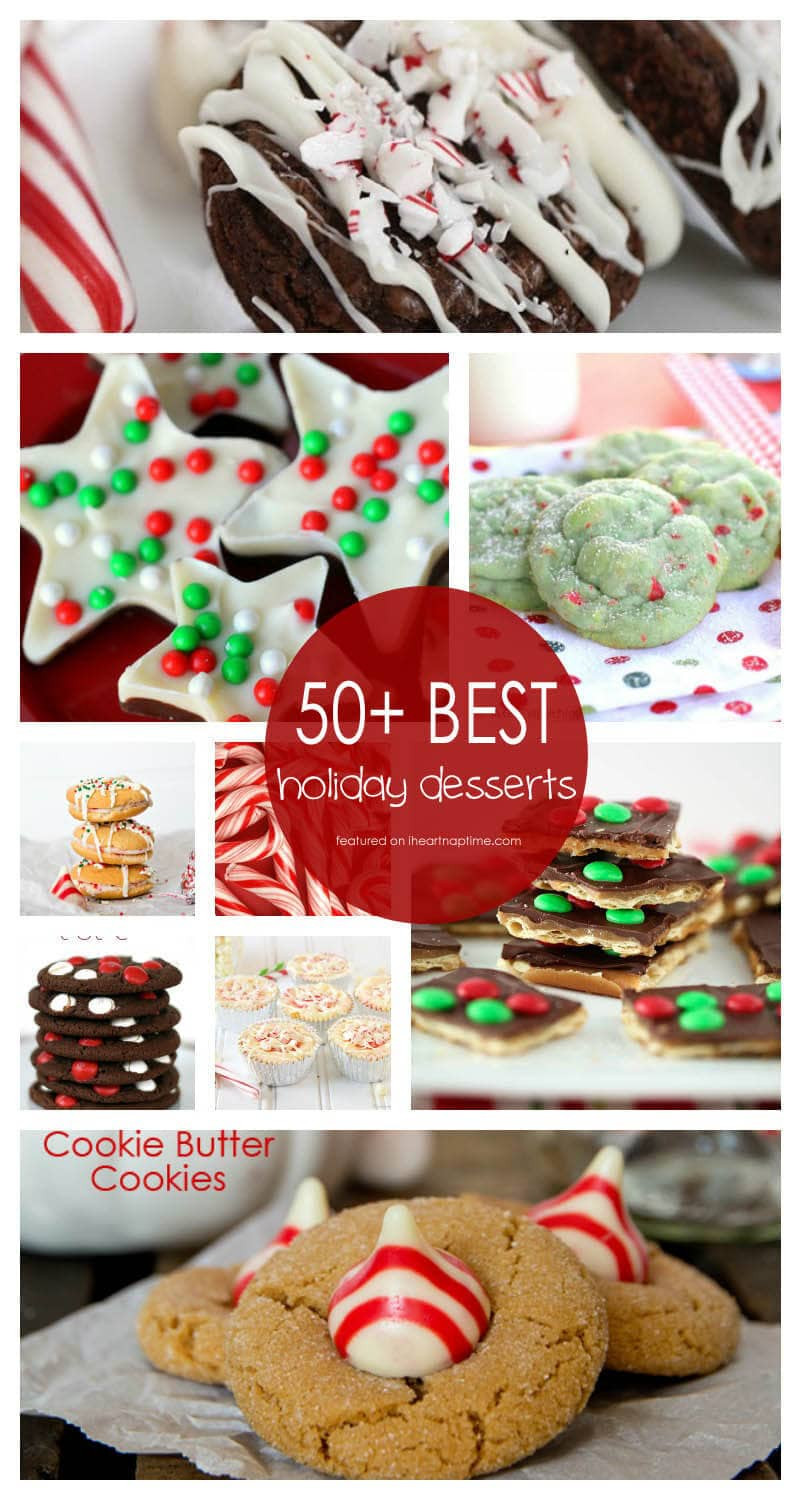 Good Desserts For Christmas
 50 BEST Holiday Desserts I Heart Nap Time