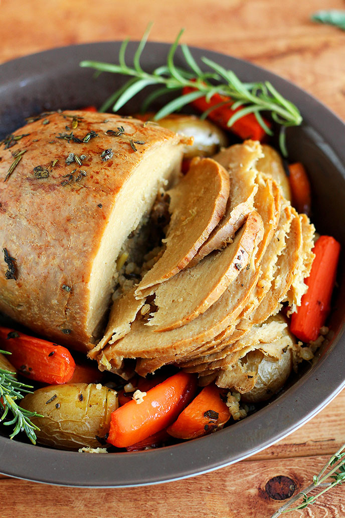Gourmet Vegetarian Thanksgiving Recipes
 How to Cook a Tofurky Roast I LOVE VEGAN