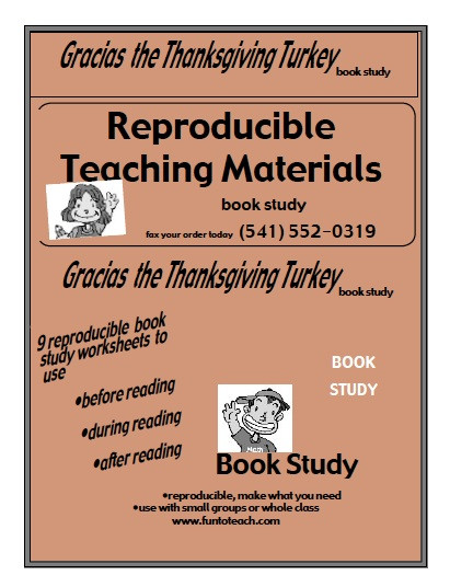 Gracias The Thanksgiving Turkey
 Gracias The Thanksgiving Turkey – Guided Reading lesson
