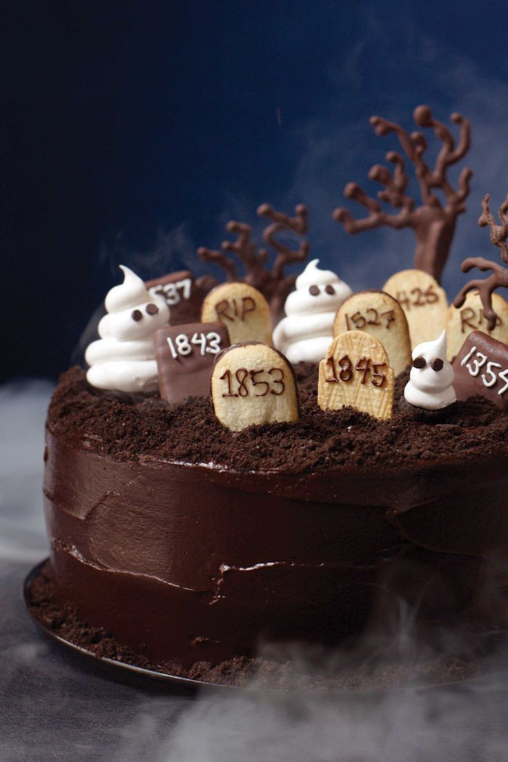 Graveyard Cakes Halloween
 1000 ideas about Graveyard Cake on Pinterest