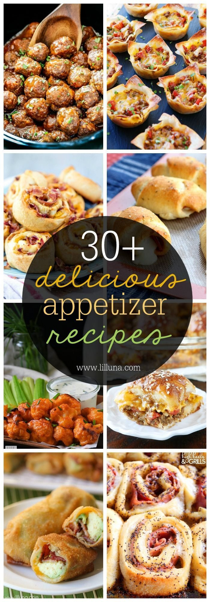 Great Appetizers For Christmas Party
 30 Appetizer Recipes a great collection for parties