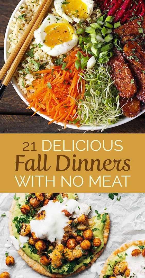 Great Fall Dinners
 Dinner Fall and Ve arian snacks on Pinterest