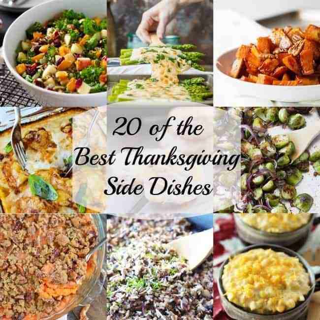 Great Thanksgiving Side Dishes
 20 of the Best Savory Thanksgiving Side Dishes