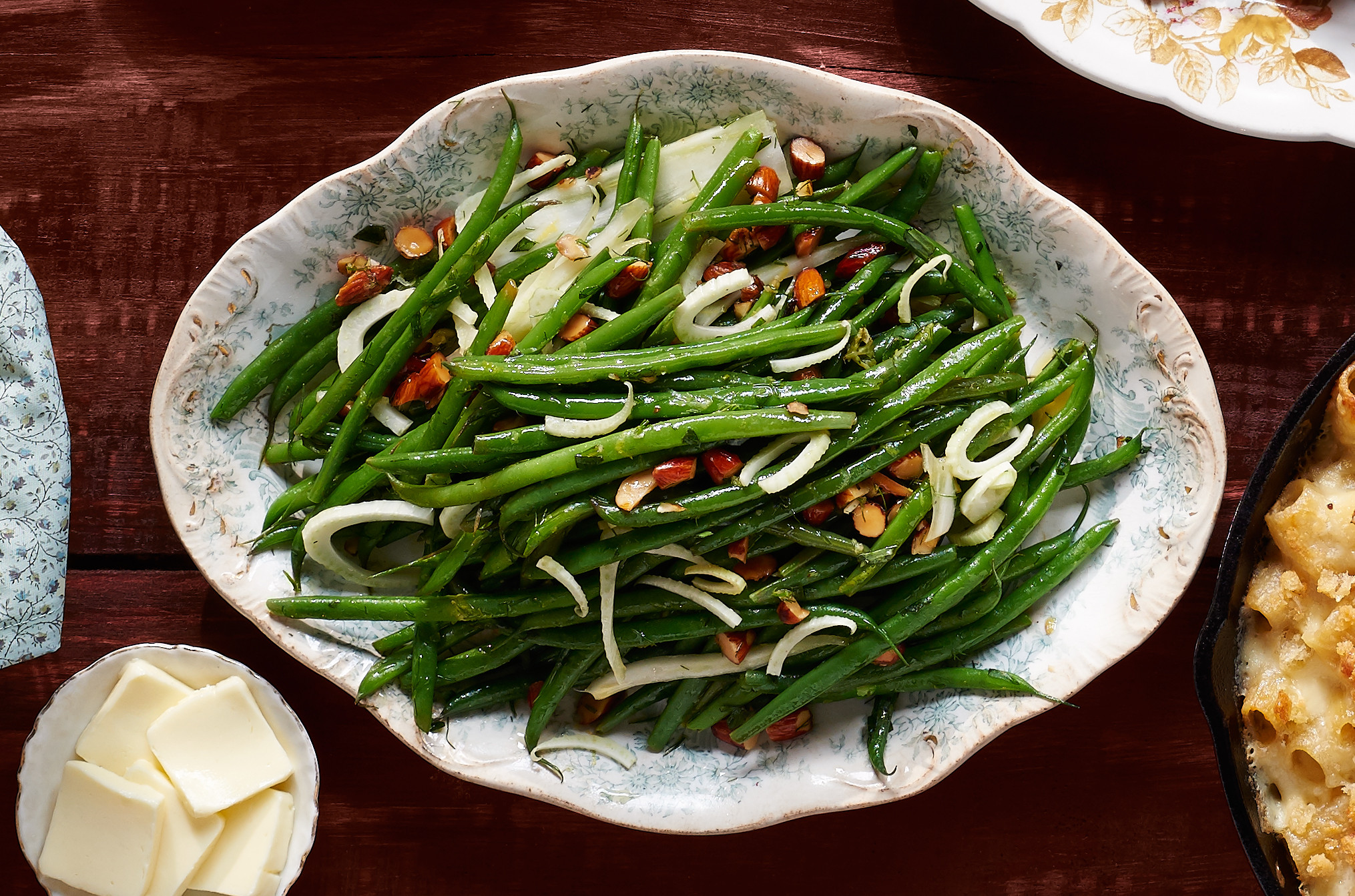 Great Thanksgiving Side Dishes
 Green Beans and Fennel with Tarragon