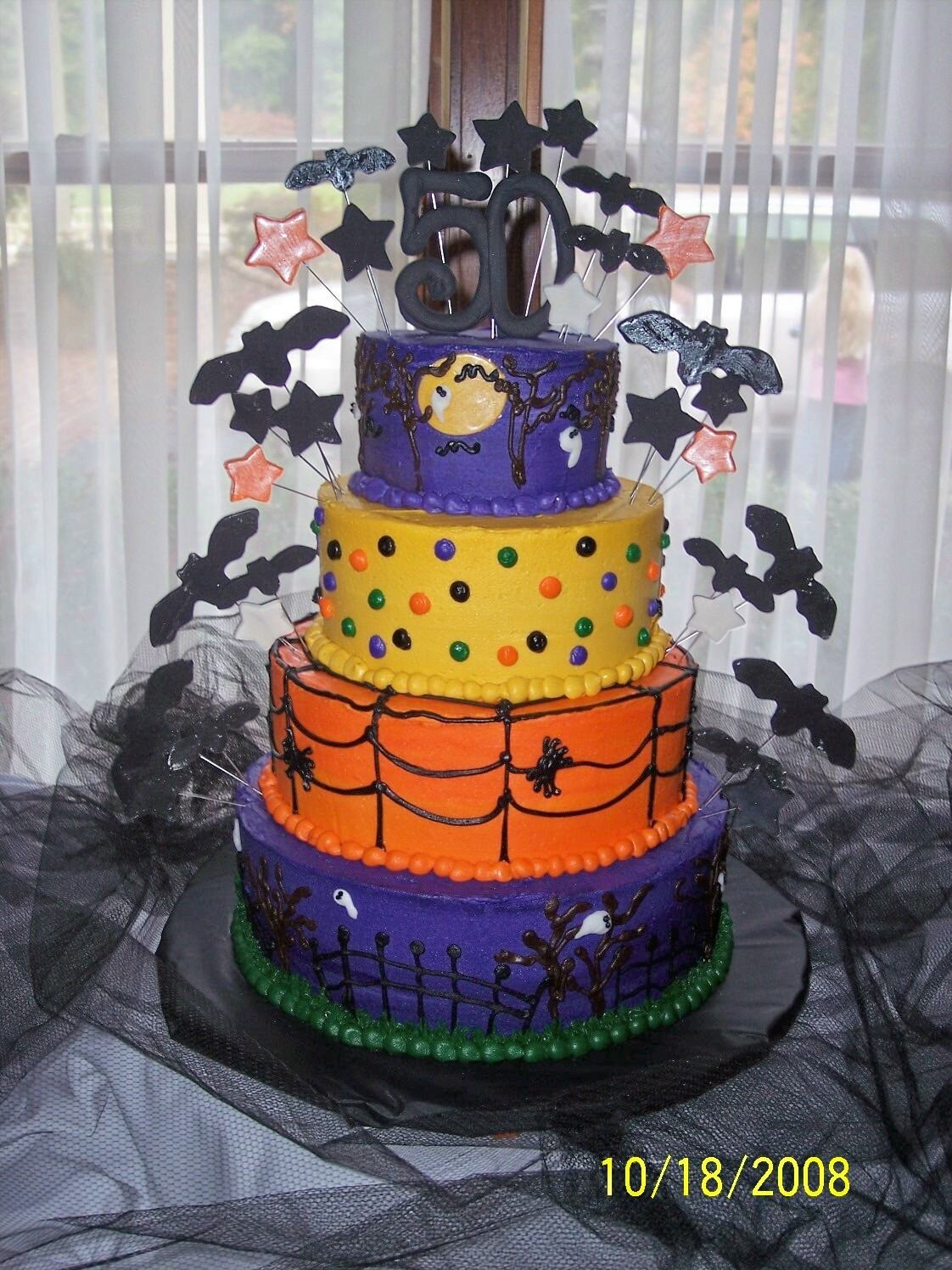 Halloween Birthday Cake
 Cakes by Amy