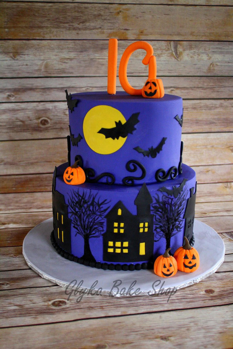 Halloween Birthday Cake
 13 Ghoulishly Festive Halloween Birthday Cakes Southern