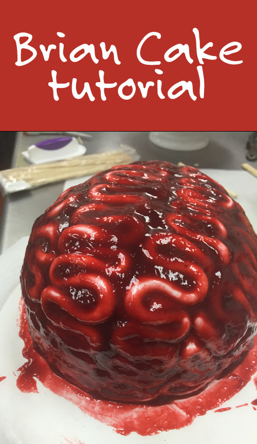 Halloween Brain Cakes
 Vegan & Gluten Free Halloween Brain Cake