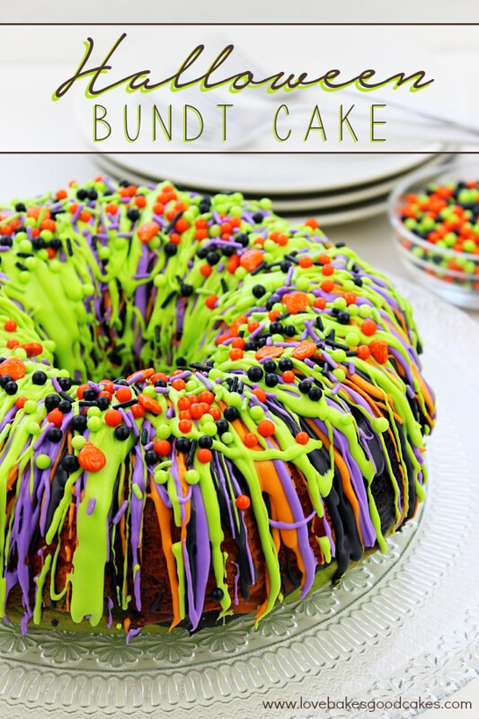 Halloween Bundt Cake
 Halloween Bundt Cake