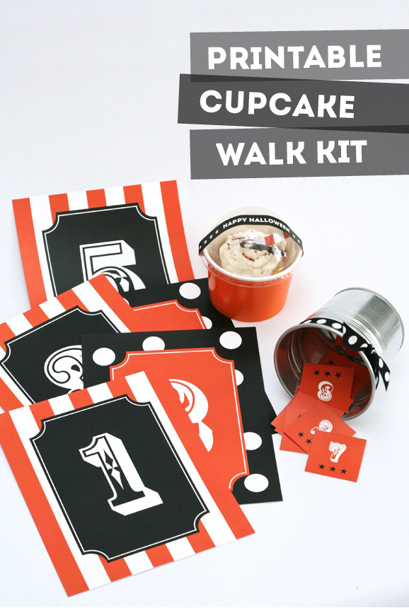 Halloween Cakes Games
 Halloween Carnival Cupcake Walk Kit Paging Supermom