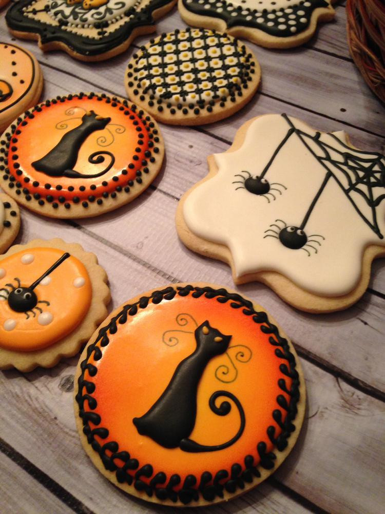 Halloween Cat Cookies
 Halloween Sugar Cookies Party XYZ