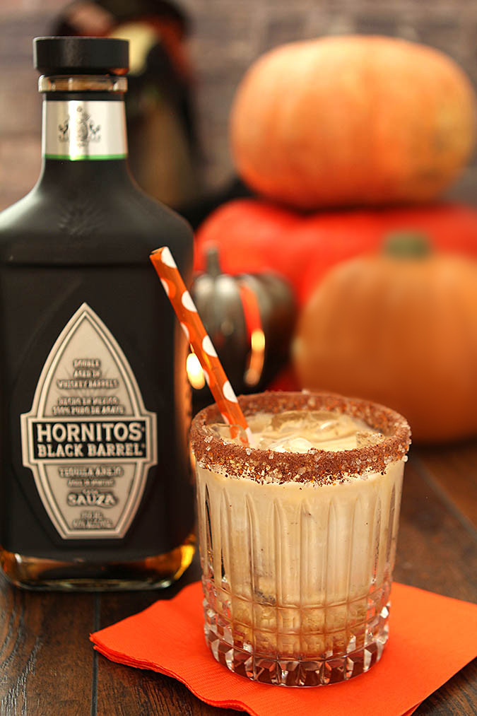 Halloween Coffee Drinks
 The Black Goblin Cocktail with Tequila Kahlua and Cream